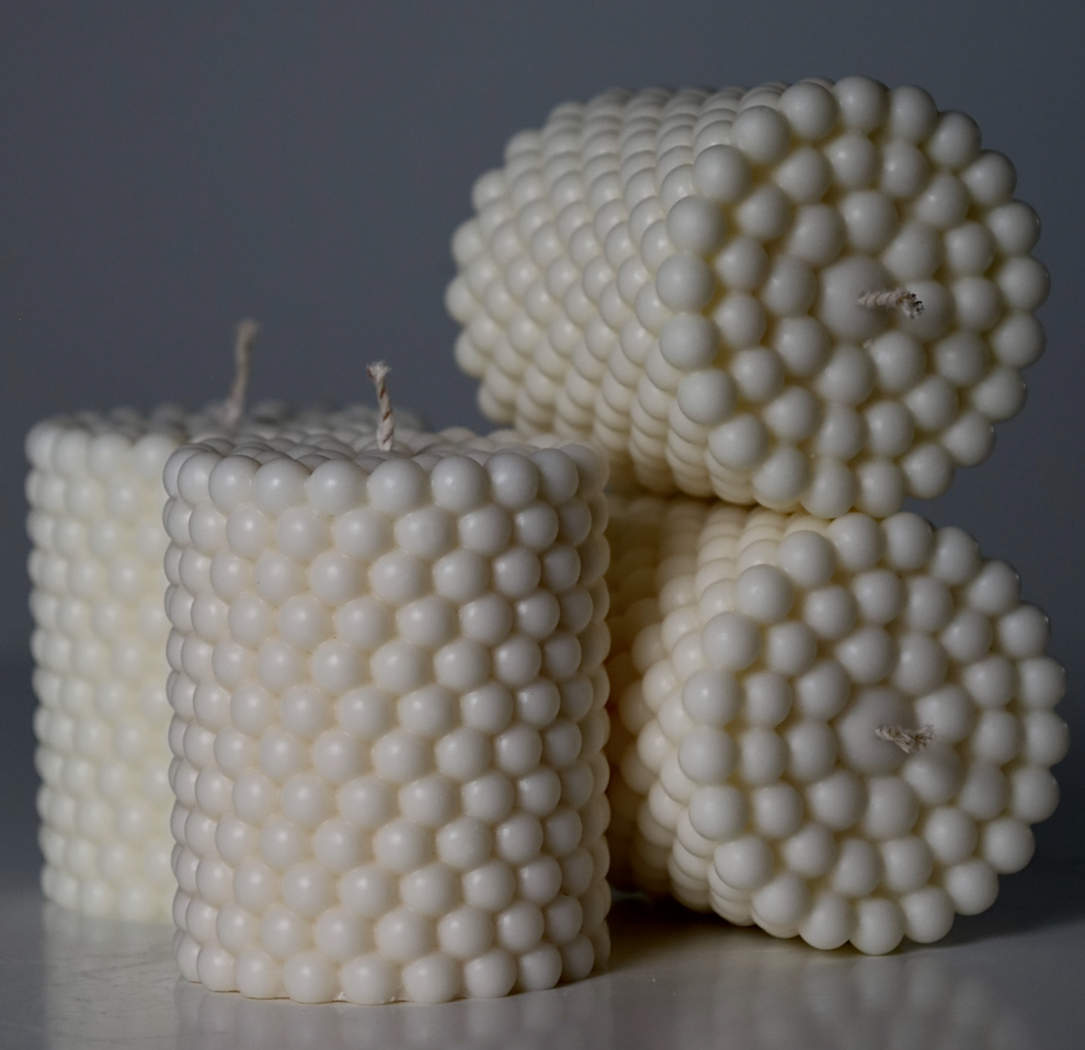 Bubbles Candle