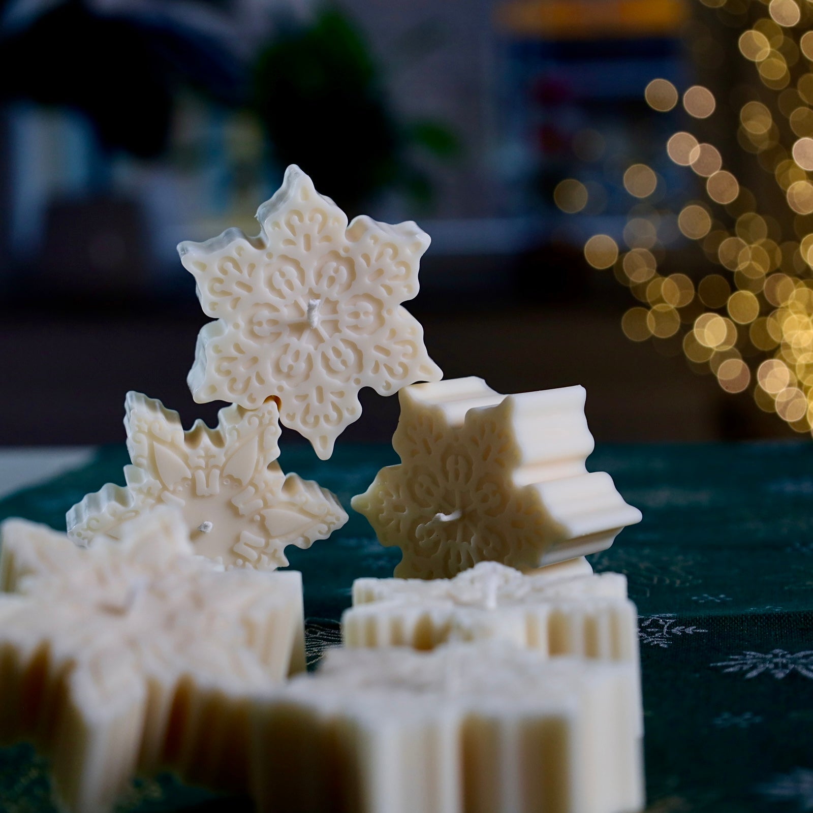 Snowflake Candle (Set of 5)